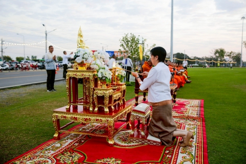 ไฟล์แนบ การประปาส่วนภูมิภาคสาขาพิจิตร  เข้าร่วมกิจกรรมปูเสื่อนั่งสาด ตักบาตรรับอรุณ เสริมบุญที่บึงสีไฟ   ประจำปีงบประมาณ พ.ศ. 2569