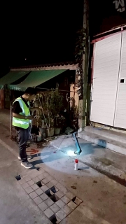 ไฟล์แนบ การประปาส่วนภูมิภาคสาขาพิจิตร ดำเนินกิจกรรมสำรวจหาน้ำสูญเสียเชิงรุก (ALC) ในพื้นที่ ตรงข้ามขนส่ง (DMA-07)