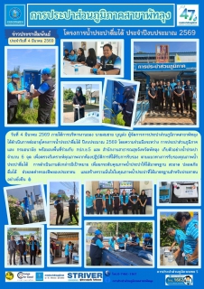 ไฟล์แนบ การประปาส่วนภูมิภาคสาขาพัทลุง ต่ออายุการรับรองโครงการน้ำประปาดื่มได้ ปีงบประมาณ 2569 