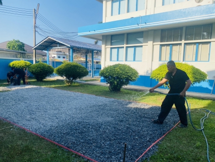 ไฟล์แนบ  กปภ.สาขาสามพราน ร่วมแรงร่วมใจพัฒนาพื้นที่ จัดทำสนามเปตองเพื่อส่งเสริมสุขภาพบุคลากร