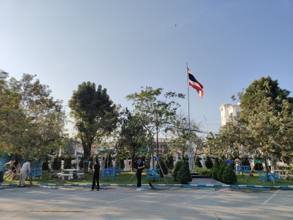 ไฟล์แนบ กปภ.สาขาสมุทรสาคร (พ) จัดกิจกรรมเคารพธงชาติ สวดมนต์ และทำความสะอาดพื้นที่สำนักงาน