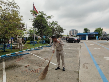 ไฟล์แนบ กปภ.สาขาสมุทรสาคร (พ) จัดกิจกรรมเคารพธงชาติ สวดมนต์ และทำความสะอาดพื้นที่สำนักงาน