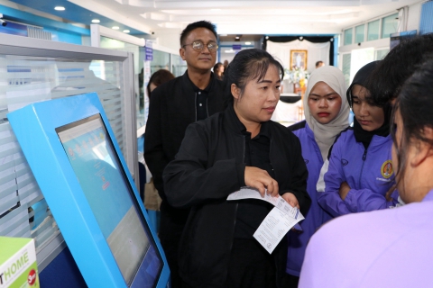 ไฟล์แนบ กปภ.สาขาสมุทรสาคร (พ) ให้การต้อนรับคณะศึกษาดูงานจากมหาวิทยาลัยราชภัฏหมู่บ้านจอมบึง