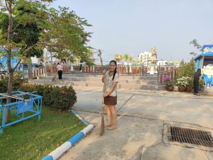 ไฟล์แนบ กปภ.สาขาสมุทรสาคร (พ) จัดกิจกรรมเคารพธงชาติ สวดมนต์ และทำความสะอาดพื้นที่สำนักงาน