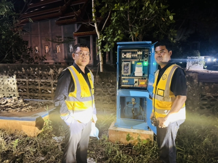 ไฟล์แนบ การประปาส่วนภูมิภาคสาขาอ่าวลึก ลงพื้นที่ออกสำรวจค้นหาท่อแตก  รั่ว (Step Test) บริเวณถนนอ่าวลึก-พระแสง