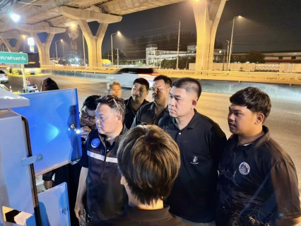 ไฟล์แนบ กปภ.สาขาสมุทรสาคร (พ) ลงพื้นที่ดำเนินการ Step Test ค้นหาท่อแตกท่อรั่ว บริเวณ DMA-32 เคหะท่าจีน