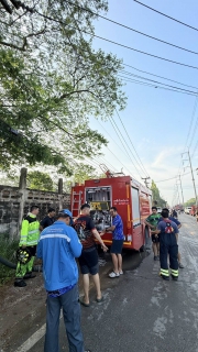 ไฟล์แนบ กปภ.สาขาสมุทรสาคร (พ) สนับสนุนน้ำในการระงับเหตุเพลิงไหม้ บริษัท ไท้ชาง รับเบอร์ จำกัด