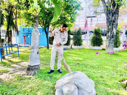 ไฟล์แนบ กปภ.สาขาสมุทรสาคร (พ) จัดกิจกรรมเคารพธงชาติ สวดมนต์ และทำความสะอาดพื้นที่สำนักงาน