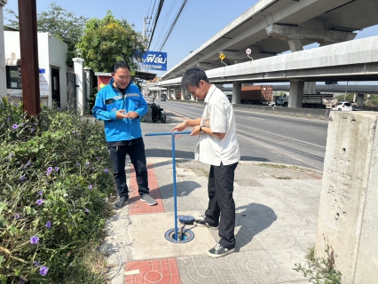 ไฟล์แนบ กปภ.สาขาสมุทรสาคร (พ) ร่วมกับ บริษัท ทีทีดับบลิว จำกัด (มหาชน) สำรวจแนวท่อและค้นหาท่อแตก บริเวณถนนพระราม 2 หน้าหมู่บ้านที เรสซิเดนซ์