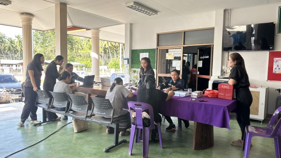 ไฟล์แนบ กปภ.สาขาบางสะพาน จัดกิจกรรม โครงการ มุ่งมั่นเพื่อปวงชน เติมใจให้กันรับคำร้องขอติดตั้งประปานอกสถานที่ ณ องค์การบริหารส่วนตำบลเขาล้าน  หมู่ที่ 8  ต.เขาล้าน  อ.ทับสะแก  จ.ประจวบคีรีขันธ์ 