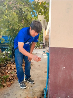 ไฟล์แนบ การประปาส่วนภูมิภาคสาขาบ้านไผ่ ดำเนินโครงการ " หลอมรวมใจ มอบน้ำใสให้โรงเรียน " ประจำปี 2569