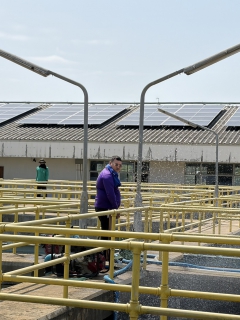 ไฟล์แนบ กปภ.สาขาเพชรบุรี ดำเนินการล้างถังตกตะกอนโรงกรองขนาด 2000 ลบ.ม./ชม. 