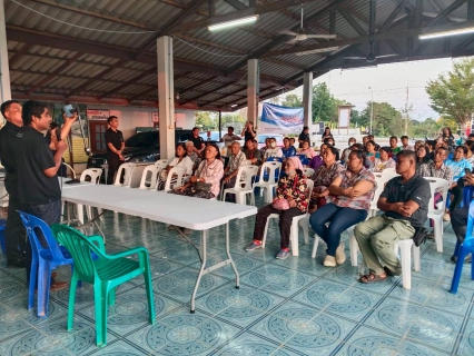 ไฟล์แนบ กปภ.สาขาปราณบุรี จัดกิจกรรมเติมใจให้กัน ลงพื้นที่ออกหน่วยประชาสัมพันธ์เชิงรุก เพิ่มผู้ใช้น้ำและปริมาณน้ำจำหน่าย สร้างความเชื่อมั่นด้านคุณภาพ และบริการของ กปภ. แนวเส้นท่อเมนใหม่ ณ หมู่บ้านหนองไผ่  หมู่ที่ 5 ตำบลทับใต้ อำเภอหัวหิน  จังหวัดประจวบคีรีขันธ์