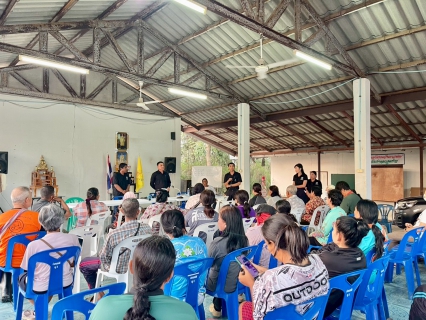 ไฟล์แนบ กปภ.สาขาปราณบุรี จัดกิจกรรมเติมใจให้กัน ลงพื้นที่ออกหน่วยประชาสัมพันธ์เชิงรุก เพิ่มผู้ใช้น้ำและปริมาณน้ำจำหน่าย สร้างความเชื่อมั่นด้านคุณภาพ และบริการของ กปภ. แนวเส้นท่อเมนใหม่ ณ หมู่บ้านหนองไผ่  หมู่ที่ 5 ตำบลทับใต้ อำเภอหัวหิน  จังหวัดประจวบคีรีขันธ์