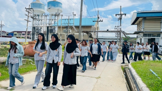 ไฟล์แนบ กปภ.สาขาหาดใหญ่ ต้อนรับนักศึกษาคณะวิทยาศาสตร์ มอ. ศึกษาดูงานสถานีผลิตน้ำ