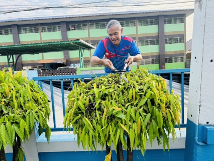 ไฟล์แนบ กปภ.สาขาสามพราน ร่วมกิจกรรมตัดหญ้าและตัดแต่งกิ่งไม้ ปรับปรุงภูมิทัศน์รอบสำนักงาน