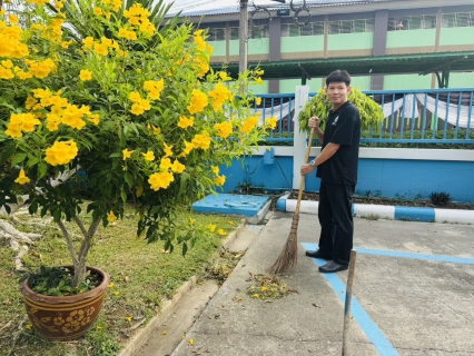 ไฟล์แนบ กปภ.สาขาสามพราน ร่วมกิจกรรมตัดหญ้าและตัดแต่งกิ่งไม้ ปรับปรุงภูมิทัศน์รอบสำนักงาน
