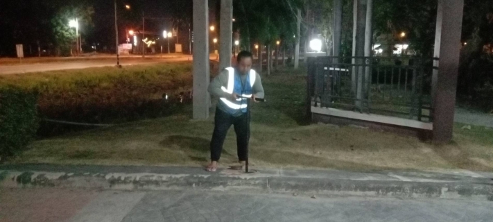 ไฟล์แนบ การประปาส่วนภูมิภาคสาขานครปฐม ลงพื้นที่ทำ STEP TEST ในพื้นที่ ต.บางแขม 