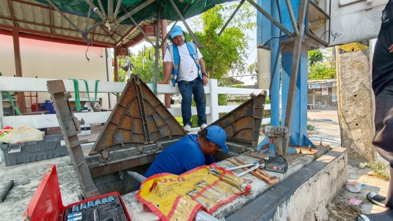 ไฟล์แนบ กปภ.สาขาอ้อมน้อย ถอดล้างหัว PRV (Pressure Reducing Valve) DMA12 บริเวณโรงงานผ้าขนหนู ตามแผนงานบำรุงรักษาป้องกันเชิงรุก