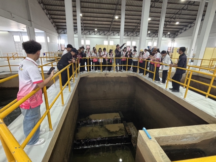ไฟล์แนบ กปภ.สาขามหาสารคาม ต้อนรับนักศึกษาจากมหาวิทยาลัยมหาสารคาม ในการศึกษาดูงาน ระบบผลิตน้ำประปา ณ สถานีผลิตน้ำห้วยคะคาง ตำบลตลาด อำเภอเมือง จังหวัดมหาสารคาม 