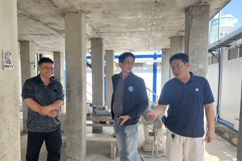 ไฟล์แนบ ผอ.กปภ.ข.6 ลงพื้นที่ติดตามการแก้ไขปัญหาน้ำประปา กปภ.สาขาเมืองพล