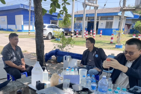 ไฟล์แนบ ผอ.กปภ.ข.6 ลงพื้นที่ติดตามการแก้ไขปัญหาน้ำประปา กปภ.สาขาเมืองพล