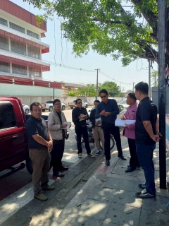 ไฟล์แนบ กปภ.สาขามหาสารคาม ร่วมกับเทศบาลเมืองมหาสารคาม ลงพื้นที่ตรวจสอบเพื่อเตรียมการจัดงานเทศกาลสงกรานต์ ประจำปี 2569