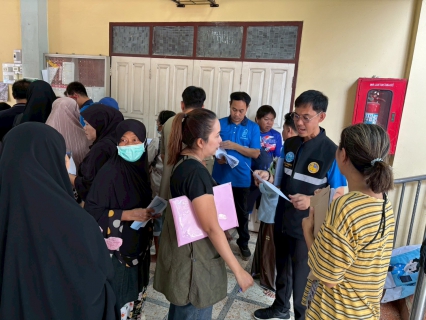 ไฟล์แนบ การประปาส่วนภูมิภาคสาขาเสนา จัดทีมลงพื้นที่ให้บริการเติมใจให้กัน พร้อมเชิญชวนลูกค้าขอใช้น้ำประปารายใหม่