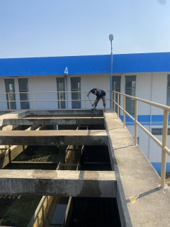 ไฟล์แนบ กปภ.สาขากาญจนบุรี ทำกิจกรรมล้างถังตกตะกอน โรงกรองน้ำขนาด 600 ลบ.ม./ชม. สถานีผลิตน้ำแม่ข่ายกาญจนบุรี