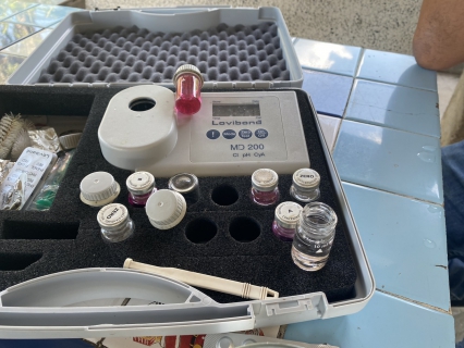 ไฟล์แนบ กปภ.สาขาขนอม ดำเนินการตรวจสอบคุณภาพน้ำประปา ณ ป้อมตำรวจสี่แยกครูประวิง และร้านพัฒนา บ้านเลขที่ 102/6  ม.4 ต.ขนอม ต.ขนอม อ.ขนอม จ.นครศรีธรรมราช 