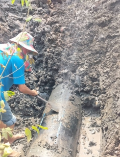 ไฟล์แนบ กปภ.สาขาฉะเชิงเทรา ดำเนินการเฝ้าระวังและสำรวจท่อแตกรั่วเชิงรุกในพื้นที่จ่ายน้ำ