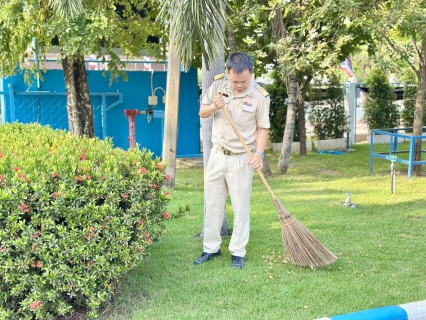 ไฟล์แนบ กปภ.สาขาสมุทรสาคร (พ) จัดกิจกรรมเคารพธงชาติ สวดมนต์ และทำความสะอาดพื้นที่สำนักงาน