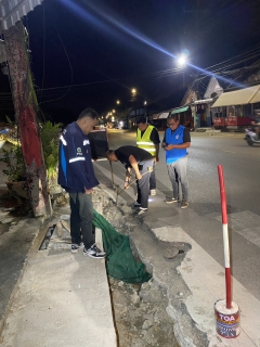 ไฟล์แนบ กปภ.สาขาระนอง ปฏิบัติการค้นหาจุดแตกรั่ว ด้วยการทำ Step Test ลดน้ำสูญเสีย ตามแผนประจำเดือน มีนาคม 2569