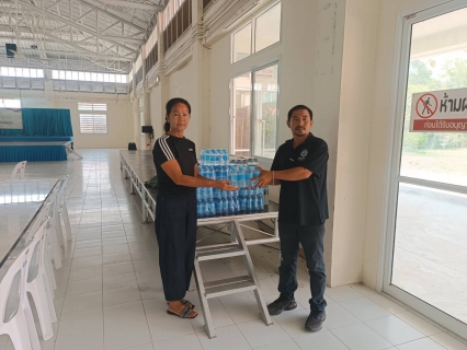 ไฟล์แนบ กปภ.สาขาขนอม สนับสนุนน้ำดื่มในกิจกรรมรับบริจาคโลหิตประจำปี 2569 