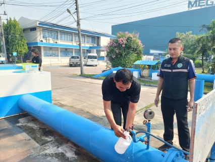 ไฟล์แนบ การประปาส่วนภูมิภาคสาขาแม่สอด ร่วมลงพื้นที่เก็บตัวอย่างน้ำ  เพื่อขอต่ออายุโครงการน้ำประปาดื่มได้