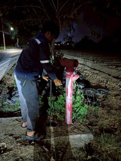 ไฟล์แนบ กปภ.สาขาท่ามะกาลงพื้นที่ ทำ Step Test ค้นหาท่อแตกรั่ว