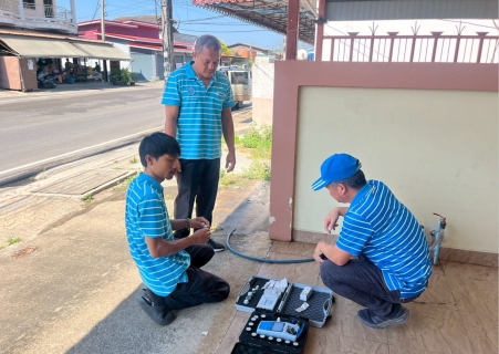 ไฟล์แนบ การประปาส่วนภูมิภาคสาขาเวียงสระ ลงพื้นที่เพื่อพบปะลูกค้า ภายใต้กิจกรรม "เติมใจให้กัน ครั้งที่ 2/2569" ให้กับลูกค้าพื้นที่อำเภอบ้านนาสาร จังหวัดสุราษฎร์ธานี 
