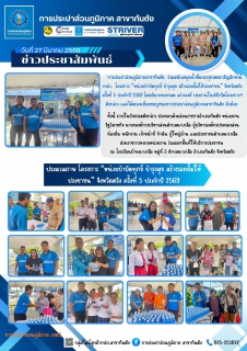 ไฟล์แนบ กปภ.สาขากันตัง เข้าร่วมโครงการ หน่วยบำบัดทุกข์ บำรุงสุข สร้างรอยยิ้มให้ประชาชน จังหวัดตรัง ครั้งที่ 5 ประจำปี 2569