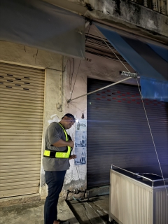 ไฟล์แนบ กปภ.สาขาหลังสวน ออกสำรวจหาท่อแตก-ท่อรั่ว และดำเนินการปรับPRV เพื่อลดน้ำสูญเสียของหน่วยบริการแม่ข่ายหลังสวน ในพื้นที่ MM-01-แม่ข่ายกปภ.สาขาหลังสวน ต.ขันเงิน อ.หลังสวน จ.ชุมพร