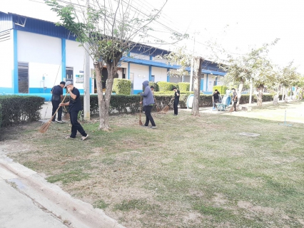 ไฟล์แนบ กปภ.สาขาสมุทรสาคร (พ) จัดกิจกรรมเคารพธงชาติ สวดมนต์ และทำความสะอาดพื้นที่สำนักงาน