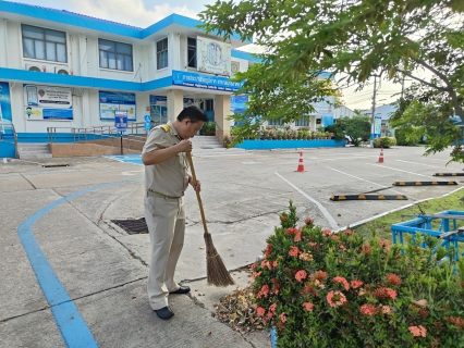 ไฟล์แนบ กปภ.สาขาสมุทรสาคร (พ) จัดกิจกรรมเคารพธงชาติ สวดมนต์ และทำความสะอาดพื้นที่สำนักงาน