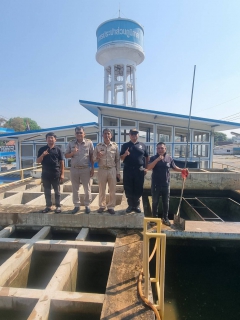 ไฟล์แนบ กปภ.สาขากาญจนบุรี ทำกิจกรรมล้างถังตกตะกอน โรงกรองน้ำขนาด 160 ลบ.ม./ชม. สถานีผลิตน้ำแม่ข่ายกาญจนบุรี