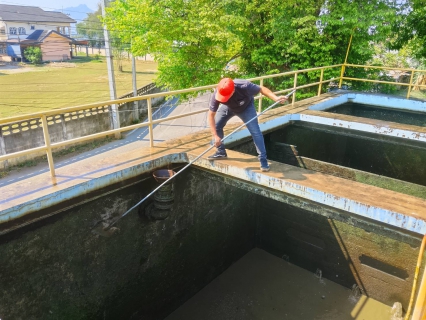 ไฟล์แนบ กปภ.สาขากาญจนบุรี ทำกิจกรรมล้างถังตกตะกอน โรงกรองน้ำขนาด 160 ลบ.ม./ชม. สถานีผลิตน้ำแม่ข่ายกาญจนบุรี