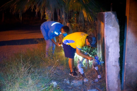 ไฟล์แนบ กปภ.สาขาขนอม ลงพื้นที่ปฏิบัติงานลดน้ำสูญเสีย ดำเนินการทำ STEP TEST ย่อย MM-03-สถานีจ่ายน้ำท้องเนียน 