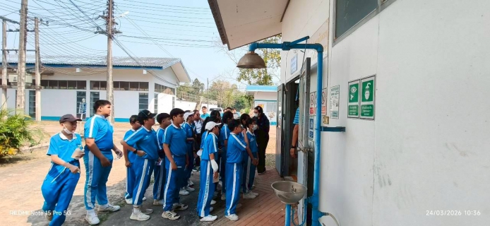 ไฟล์แนบ กปภ.สาขากำแพงเพชร เปิดบ้านต้อนรับ "นักวิทย์น้อย" จากโรงเรียนอนุบาลกำแพงเพชร เข้าศึกษาดูงานระบบผลิตน้ำประปา 