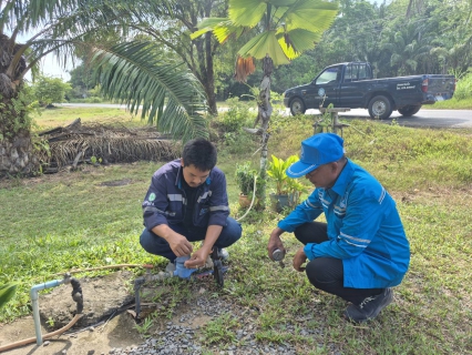 ไฟล์แนบ กปภ.สาขาคลองท่อม นำทีมลงพื้นที่ตรวจวัดแรงดันน้ำ 