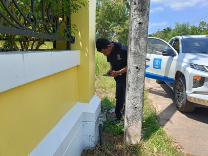 ไฟล์แนบ การประปาส่วนภูมิภาคสาขาคลองท่อม ลงพื้นที่สุ่มอ่านมาตรออนไลน์