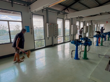 ไฟล์แนบ จัดกิจกรรม Big Cleaning Day  ภายใต้โครงการ ๕ สถานีผลิตน้ำท่าตะเกียบ