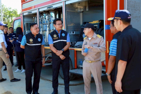 ไฟล์แนบ กปภ.สาขาปราณบุรี เข้าร่วมต้อนรับ ผู้ว่าราชการจังหวัดประจวบคีรีขันธ์ ลงพื้นที่เพื่อติดตามการปรับแผนการผลิตน้ำประปา เพื่อให้เพียงพอต่อความต้องการของประชาชนในช่วงฤดูแล้ง ณ สถานีผลิตน้ำบ่อนอก  การประปาส่วนภูมิภาคสาขาประจวบคีรีขันธ์
