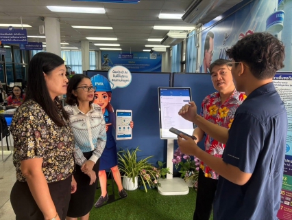 ไฟล์แนบ การประปาส่วนภูมิภาคสาขาขอนแก่น (ชั้นพิเศษ) เปิดตัว น้องประปา AI ผู้ช่วยอัจฉริยะด้านการให้บริการน้ำประปา ที่พัฒนาขึ้นเพื่อยกระดับการให้บริการ รองรับการใช้งานของลูกค้าประชาชนในยุคดิจิทัล  ณ สำนักงาน กปภ.สาขาขอนแก่น (พ)  ต้อนรับเทศกาลสงกรานต์  ปี 2569